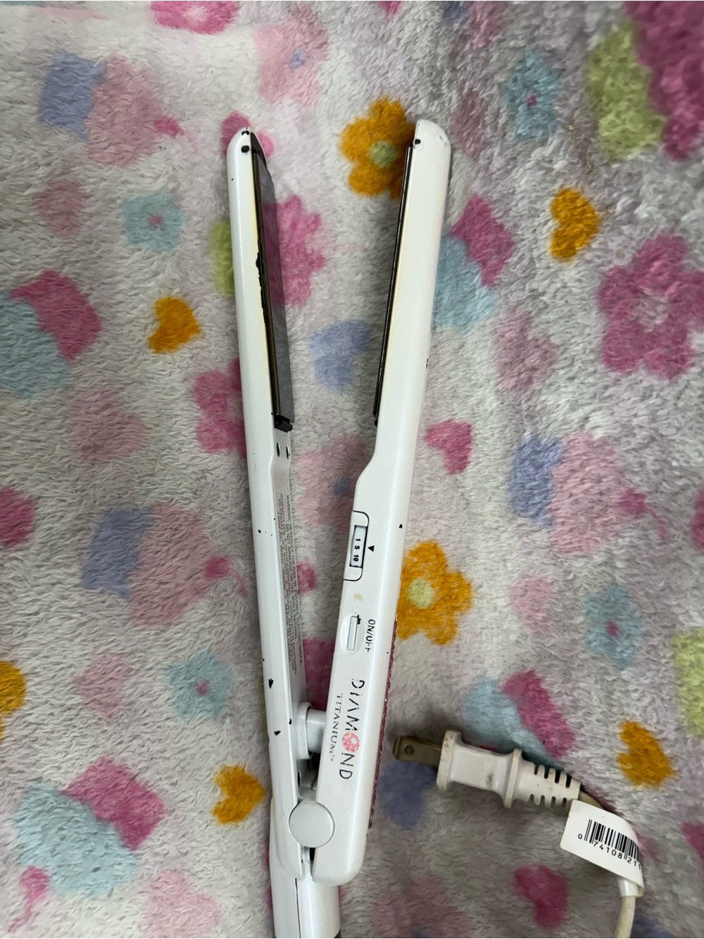 BaBylissPRO White Hair Straightener Flat Iron - White - Picture 4 of 6